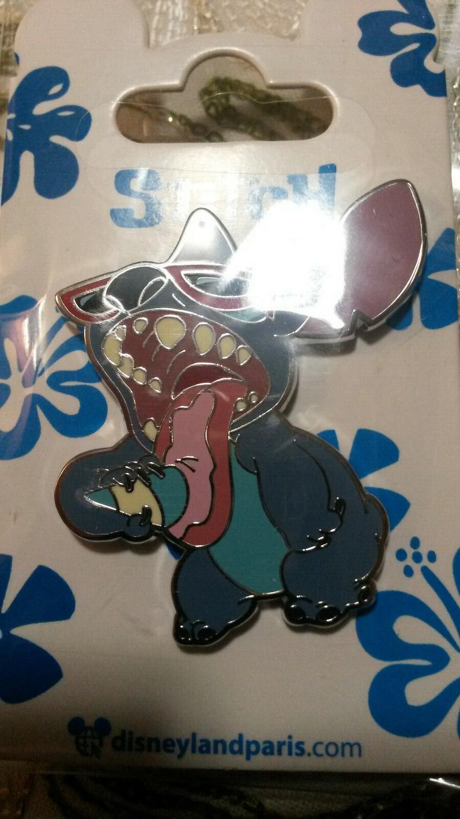 Stitch licking ice cream (Lilo and) Disney Paris Dlrp Dlp 2019 February pin