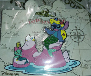 スティッチ リトルマーメイド ピーターパン空の旅 アトラクション ディズニーランドパリ DLP 2022 ピン