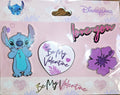 Stitch Love You Heart Valentine Booster Set Disney Land Paris Dlp Dlrp 2023 Pins