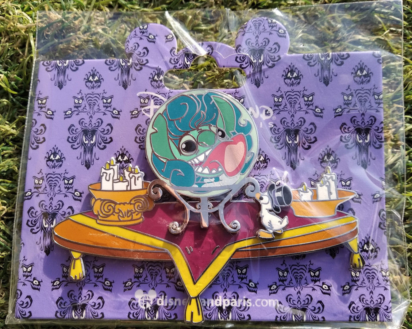 Stitch Madame Leota Phantom Manor Haunted Mansion Disney Paris DLP Oct 2022 Pin