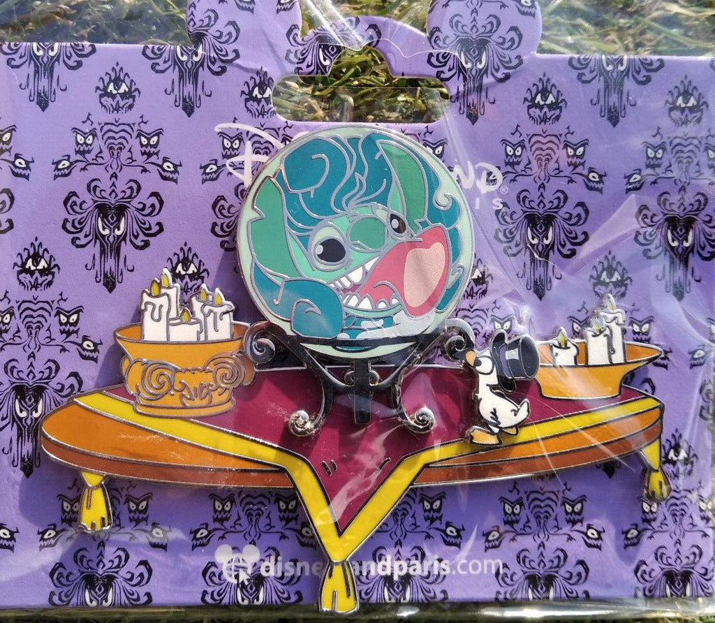 Stitch Madame Leota Phantom Manor Haunted Mansion Disney Paris DLP Oct 2022 Pin
