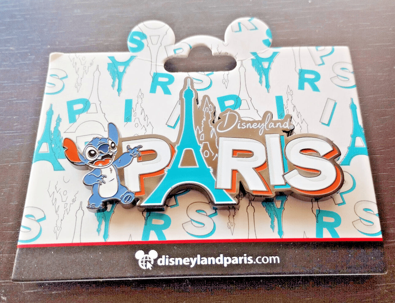 Stitch Paris Eiffel Tower Disney Paris Dlrp Dlp February 2024 Jumbo Pin