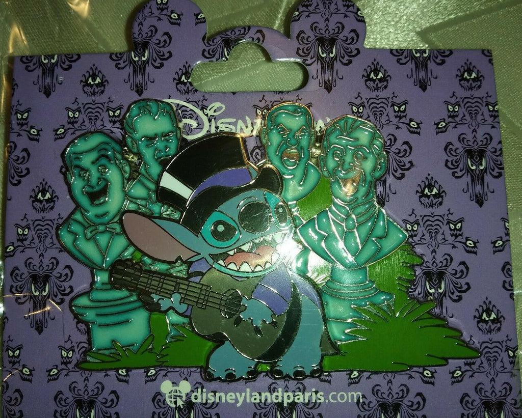 Stitch Phantom Manor Disney L Paris Dlp Dlrp October 2021 Glow Jumbo Pin on Pin