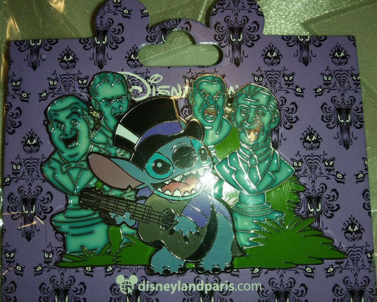 Stitch Phantom Manor Disney L Paris Dlp Dlrp October 2021 Glow Jumbo Pin on Pin