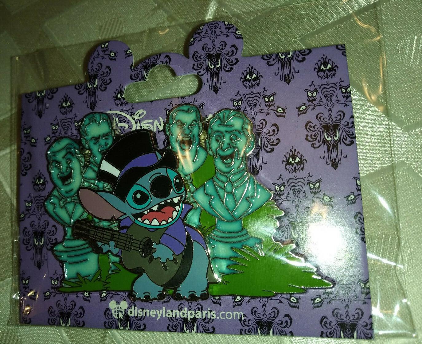 Stitch Phantom Manor Disney L Paris Dlp Dlrp October 2021 Glow Jumbo Pin on Pin
