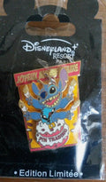 Stitch Pin Trading 4th Anniversary Disney Land Paris Dlrp Dlp LE 1200 Pin