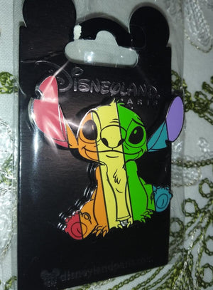 スティッチ レインボーカラー ディズニーランドパリ Dlp Dlrp 2022 ピン