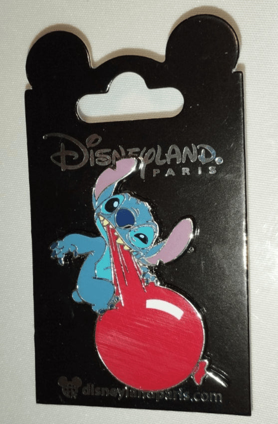 Stitch - Red Balloon - Lilo and Stitch Disney Land Paris Dlp 08 2024 Pin