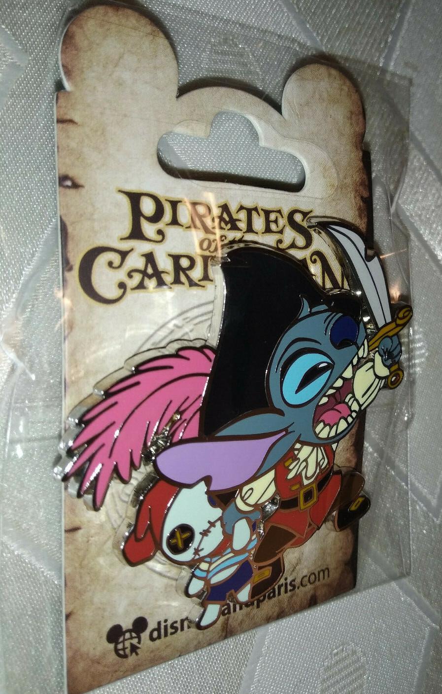Stitch Scrump Pirates of Caribbean Series Disney L Paris Dlrp Dlp Nov 2021 pin