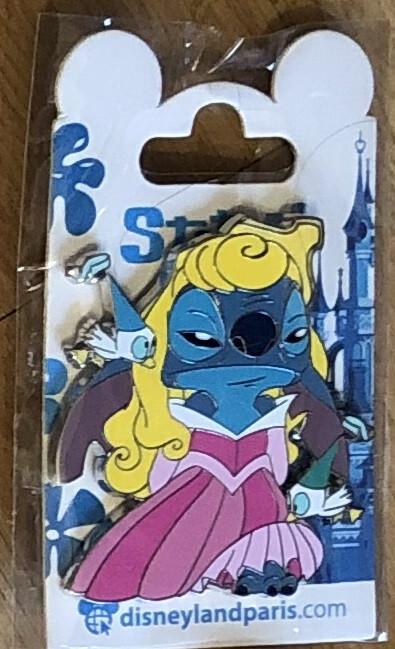 Stitch Sleeping Beauty Aurora Ducklings Fairies Disney L Paris DLP Nov 2022 Pin