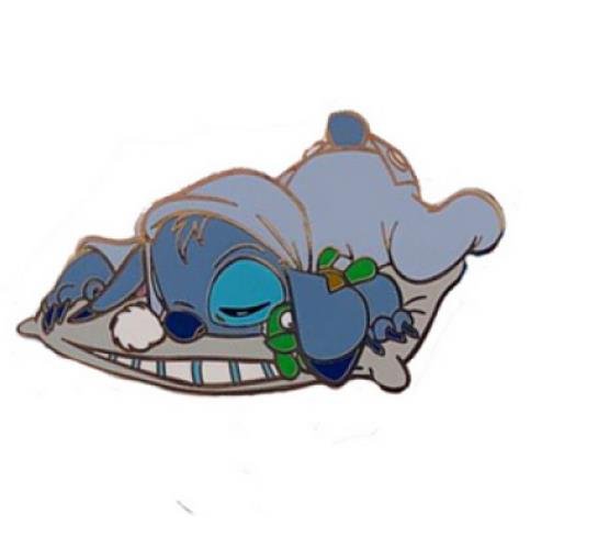 Stitch Sleeping with Frog or Tortoise Disney Land Paris Dlrp Dlp August 2020 Pin