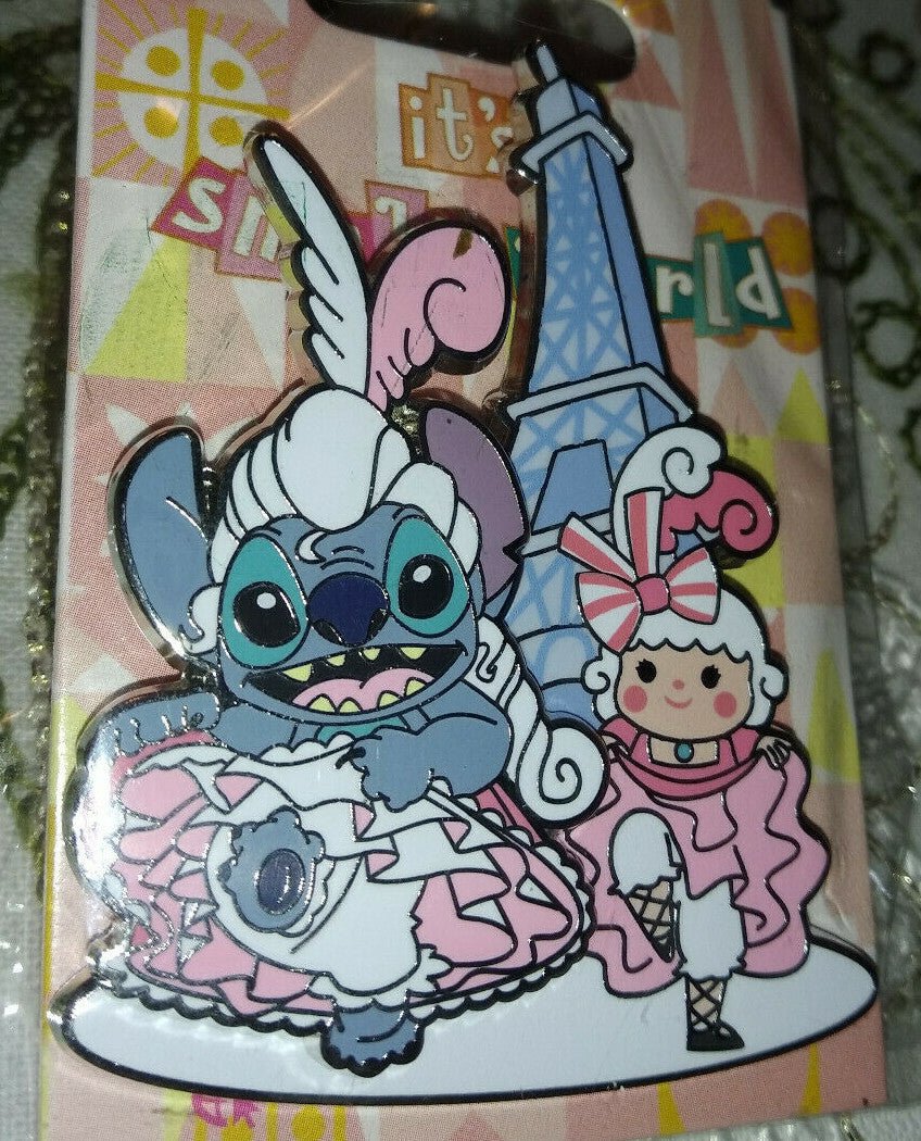 Stitch SM Small World Attraction Disney Land Paris Dlrp Dlp August 2021 Pin