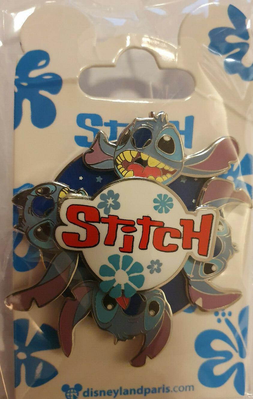 Stitch Spinner 4 faces (Lilo and) Disney Land Paris Dlrp Dlp 2019 November Pin