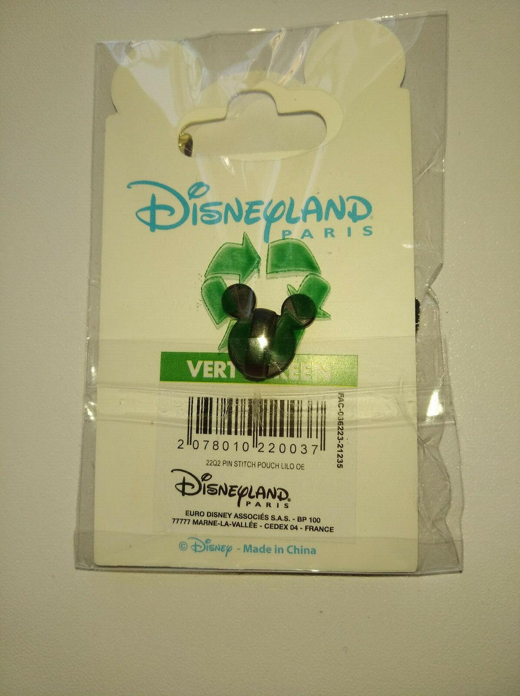 Stitch Thumb up Disney Land Paris Dlrp Dlp Feb 2022 Pin