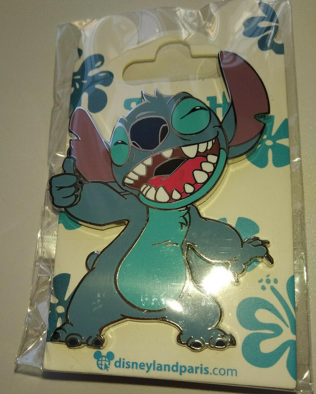 Stitch Thumb up Disney Land Paris Dlrp Dlp Feb 2022 Pin
