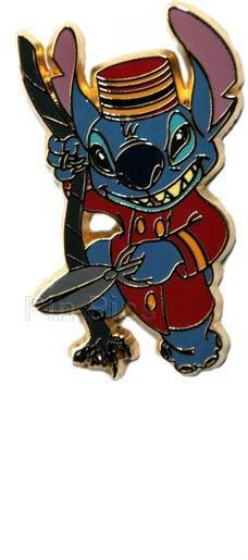 Stitch Tower of Terror w Scissors cutting cable Disney Paris Dlrp Dlp 2008 Pin