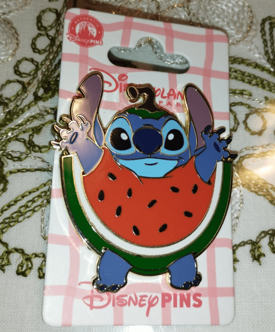 Stitch Watermelon Costume Food Babies Series Disney Land Paris Dlp Jul 2025 Pin