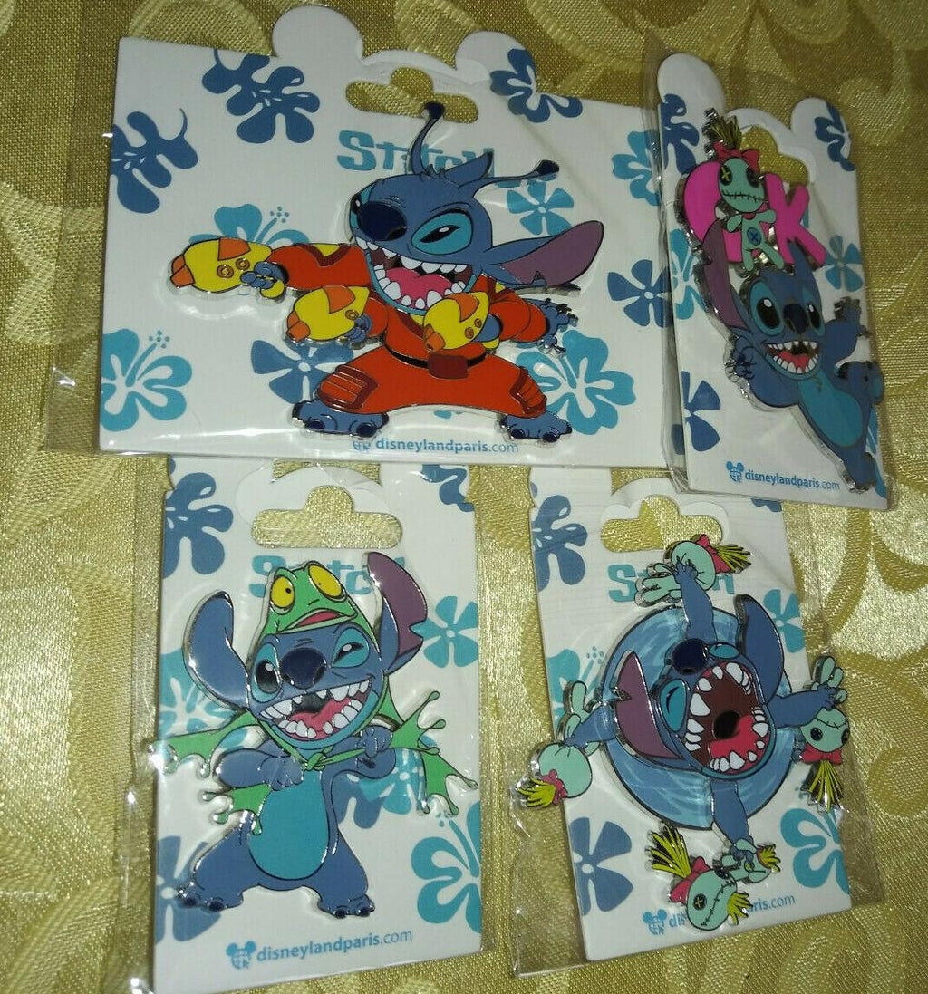 Stitch with Frog Disney Land Paris Dlrp Dlp March 2022 Pin