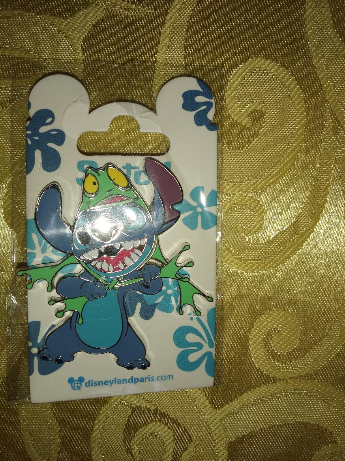 Stitch with Frog Disney Land Paris Dlrp Dlp March 2022 Pin