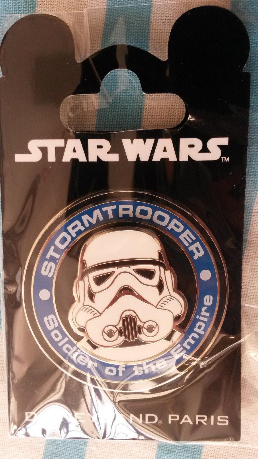 Stormtrooper Star Wars Medal Disney L Paris Dlrp Dlp 2015 Round 3D Pin on Pin