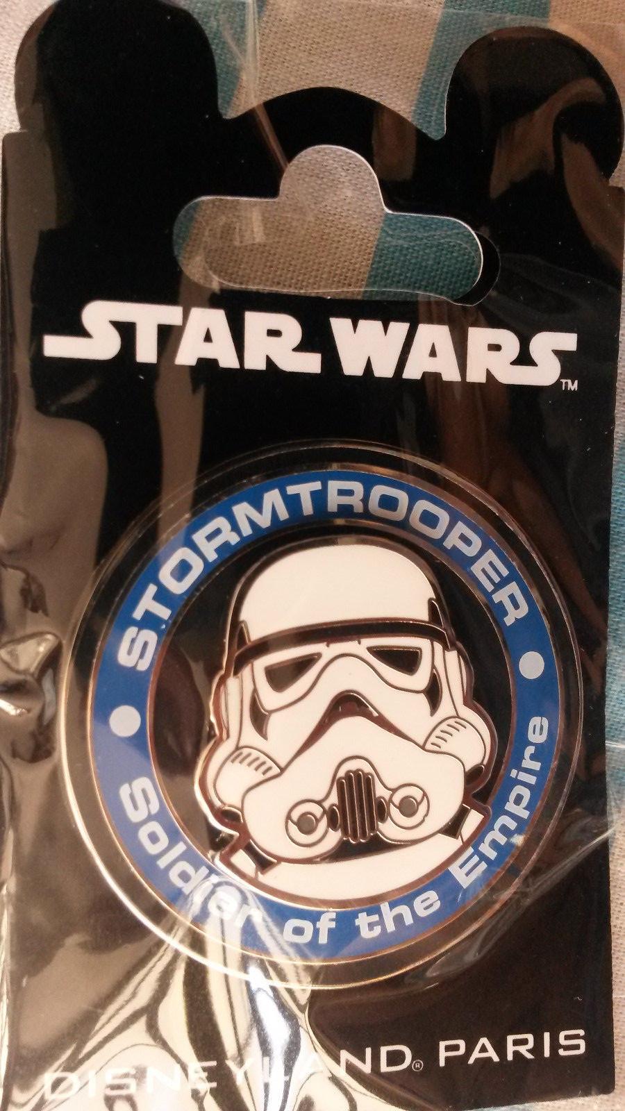 Stormtrooper Star Wars Medal Disney L Paris Dlrp Dlp 2015 Round 3D Pin on Pin