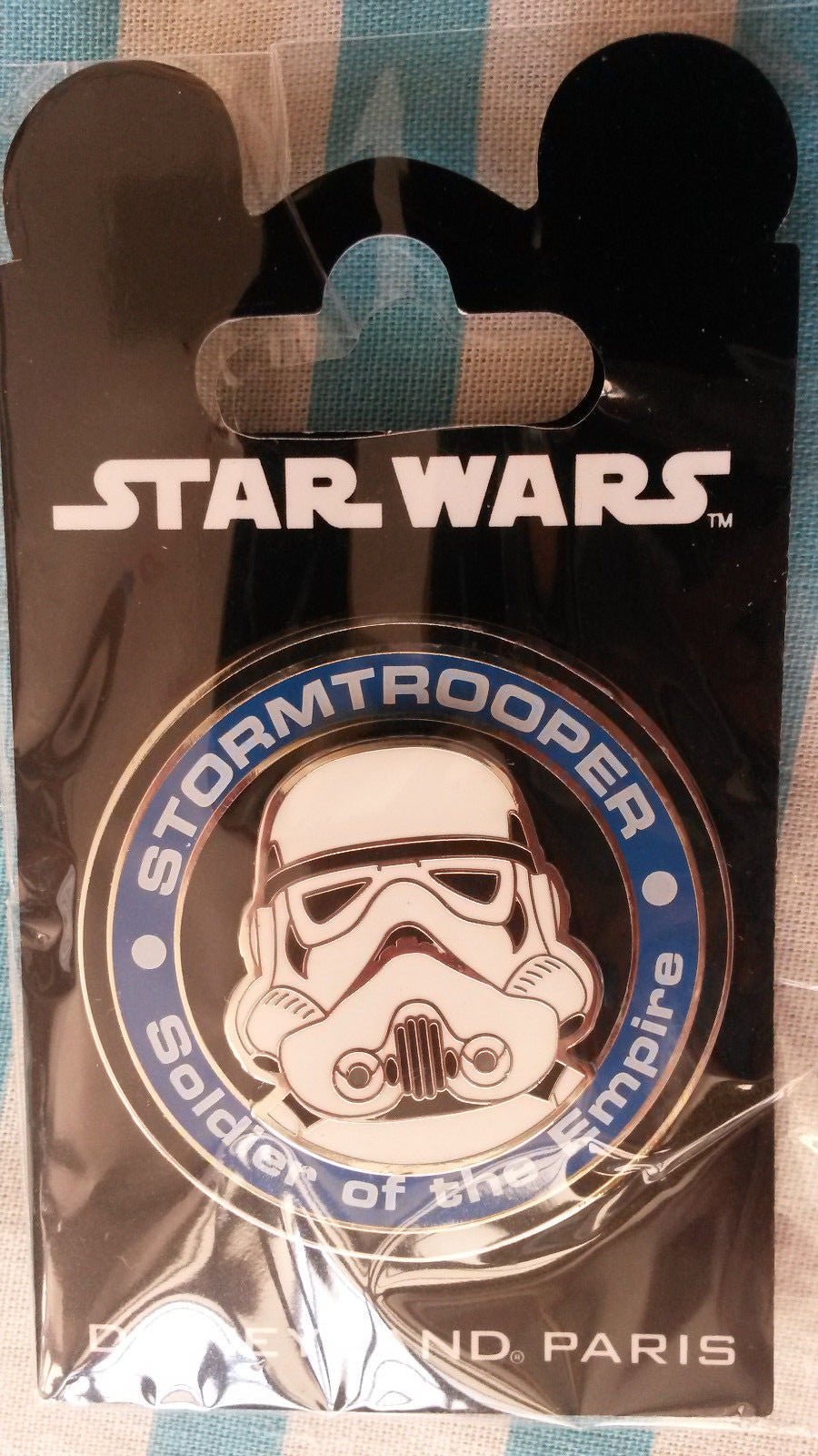 Stormtrooper Star Wars Medal Disney L Paris Dlrp Dlp 2015 Round 3D Pin on Pin