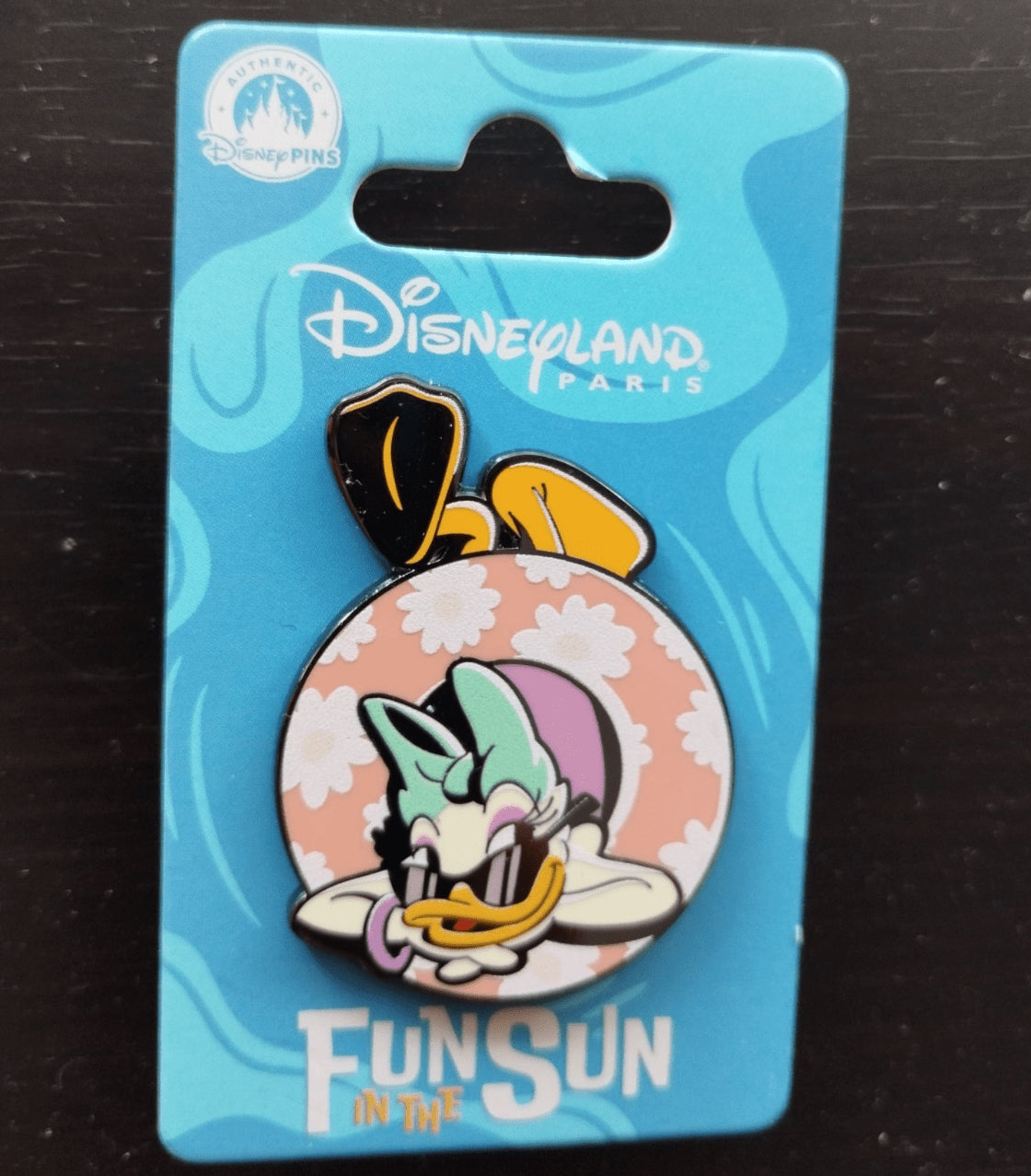 Summer Fun Collection Daisy Floating Innertube Disney Paris Dlp 2025 Pin