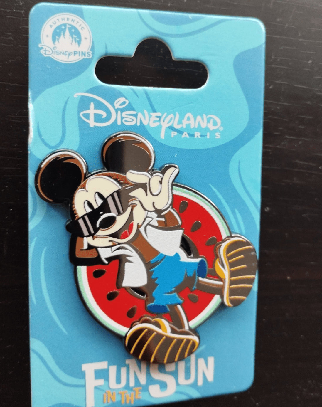 Summer Fun Collection Mickey Floating Innertube Melon Disney Paris Dlp 2025 Pin