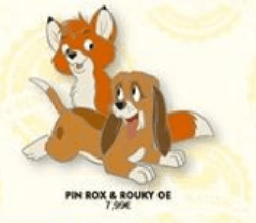 The Fox and The Hound Rox Copper August 2020 Disney Land Paris Dlp Dlrp Pin