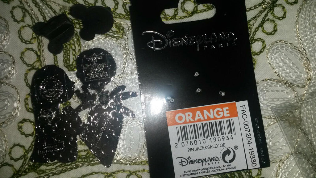 The Nightmare Before Christmas Jack Sally Disney Land Paris Dlrp Dlp 2019 Pin
