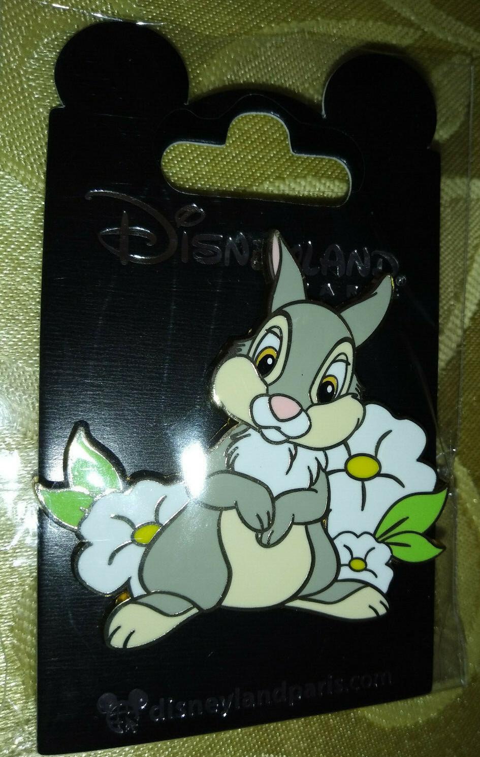 Thumper with Flowers Flower Series Disney Land Paris Dlrp Dlp Fev 2022 Pin