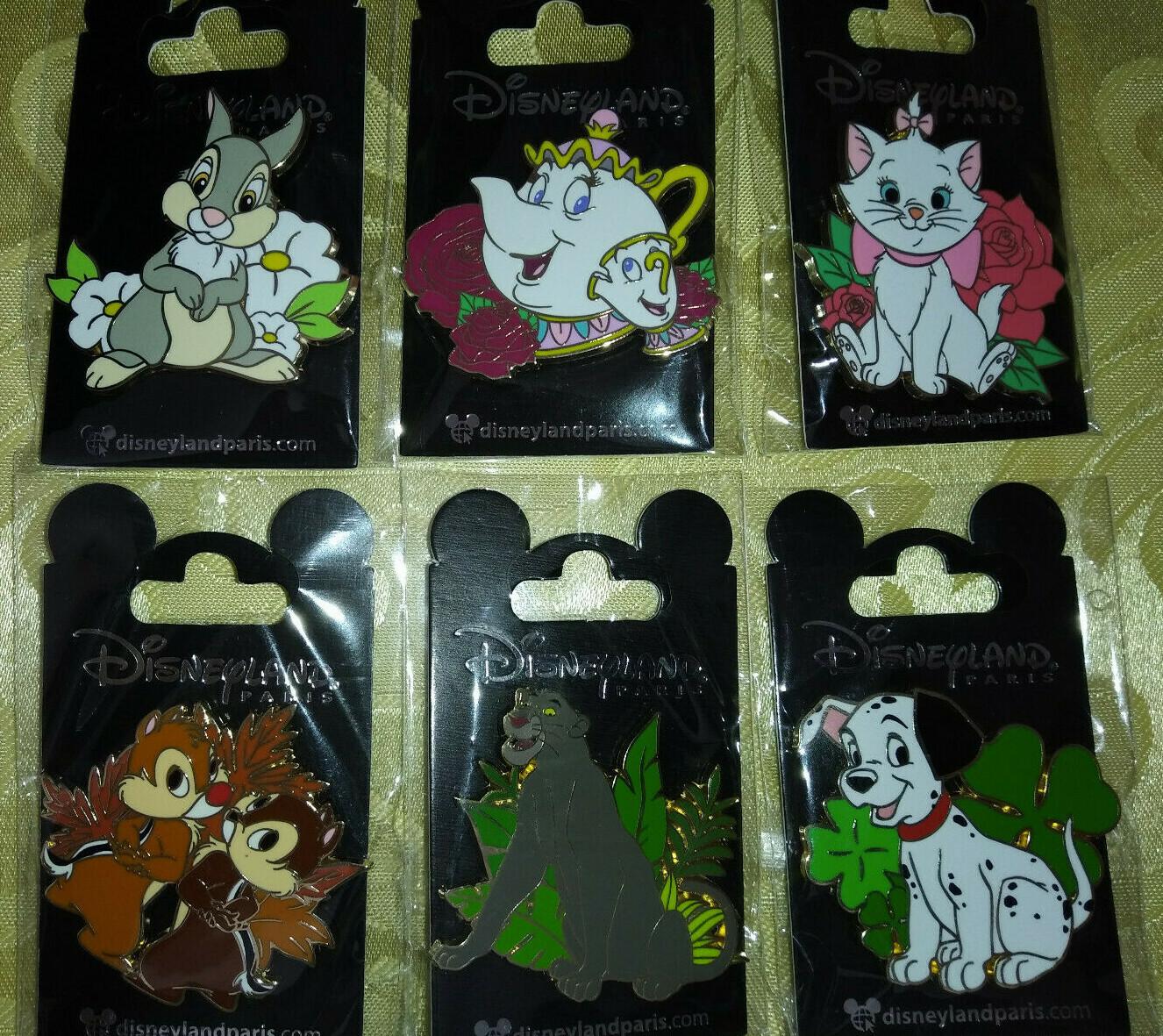 Thumper with Flowers Flower Series Disney Land Paris Dlrp Dlp Fev 2022 Pin