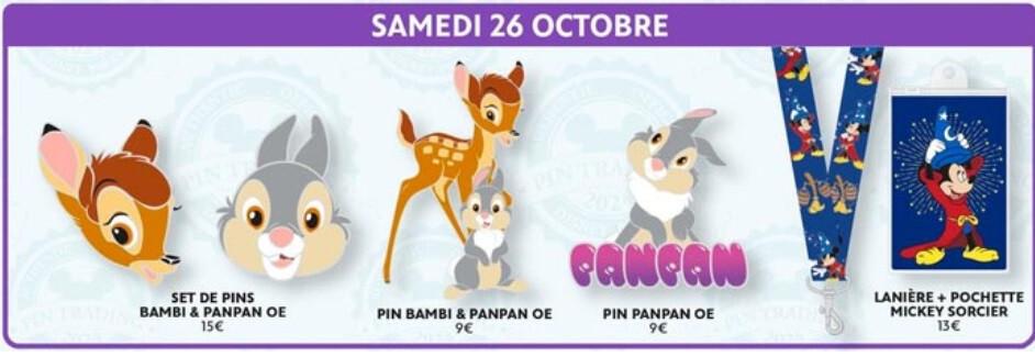 Thumper with its name (Bambi) Disney Land Paris Dlrp Dlp Oct 2024 Pin