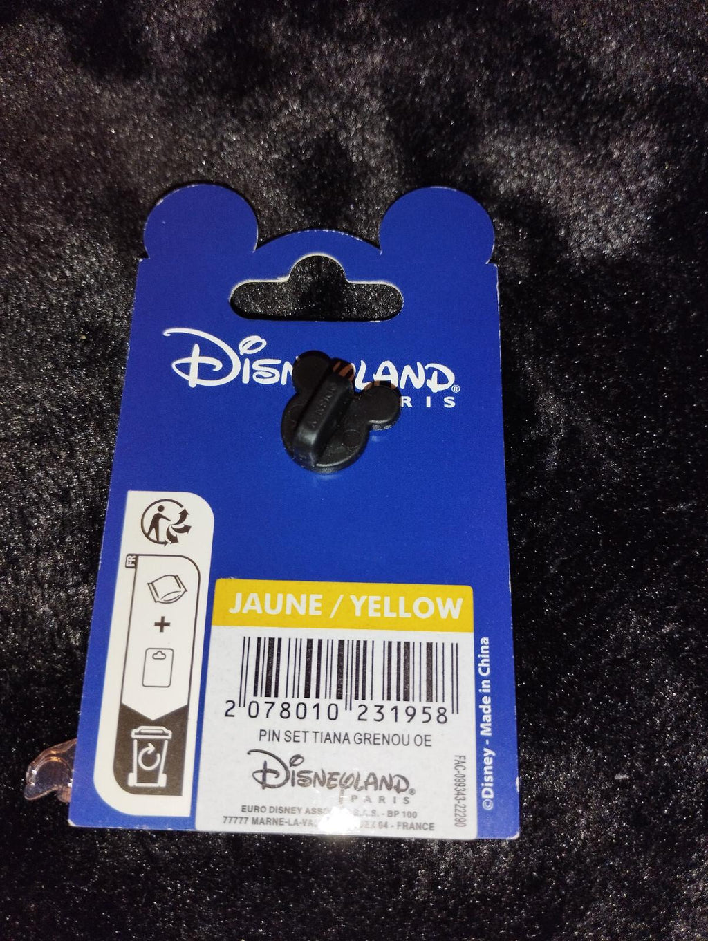 Tiana and Naveen Princess and the Frog Disney Land Paris Dlrp Dlp Oct 2023 Pin
