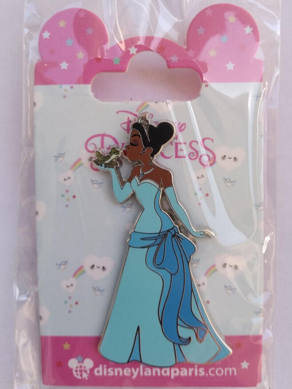 Tiana Belle Ariel Moana Jasmine Cind Aurora Snow 6 Princess Set Disney Land ParisDlp 2022 Pins