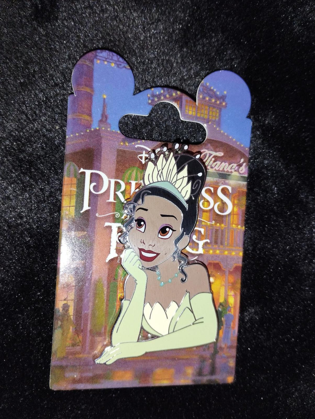 Tiana posing Princess and the Frog Disney Land Paris Dlrp Dlp Oct 2023 Pin