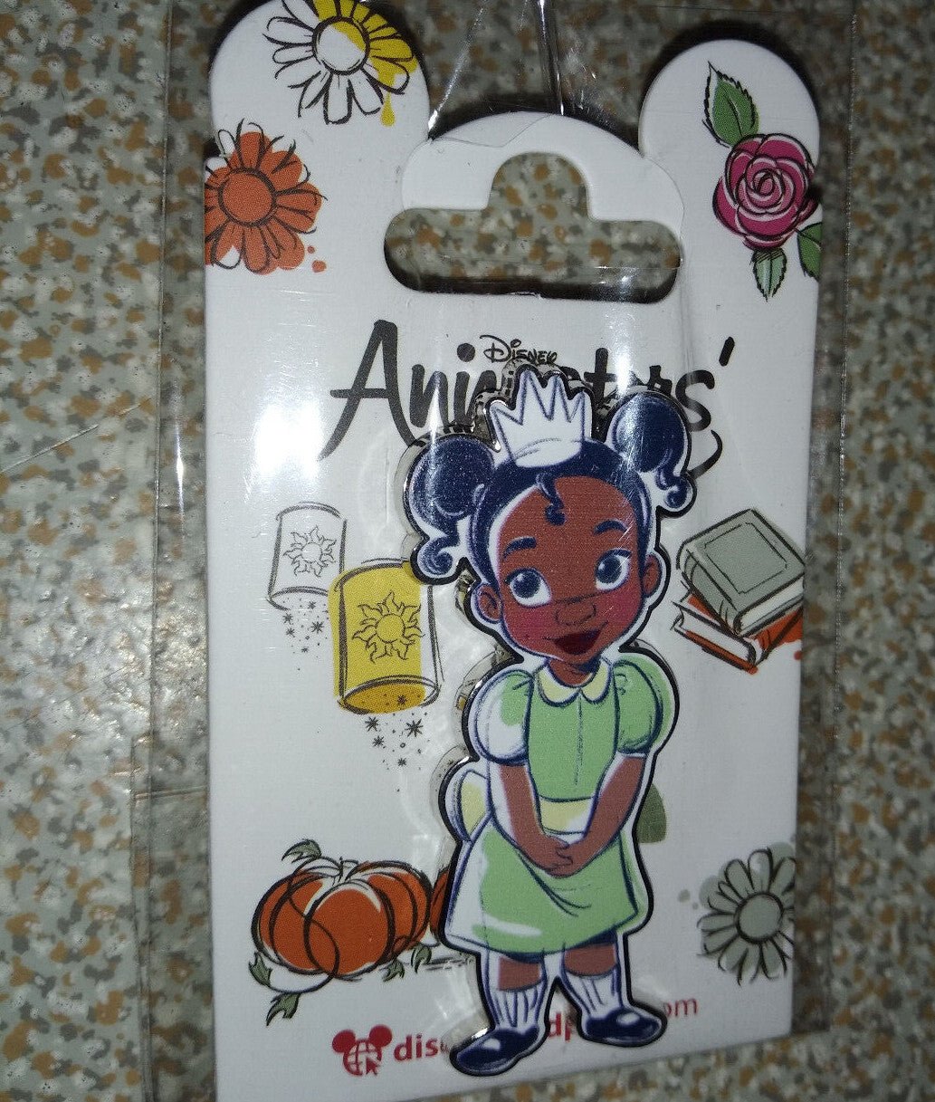 Tiana with Crown Animator Dolls Child Disney Land Paris Dlp July 2022 Pin