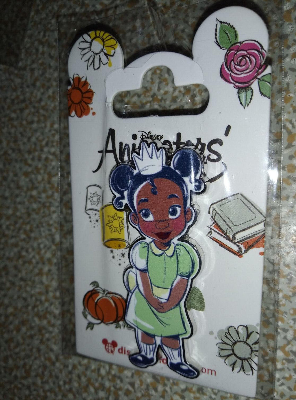 Tiana with Crown Animator Dolls Child Disney Land Paris Dlp July 2022 Pin