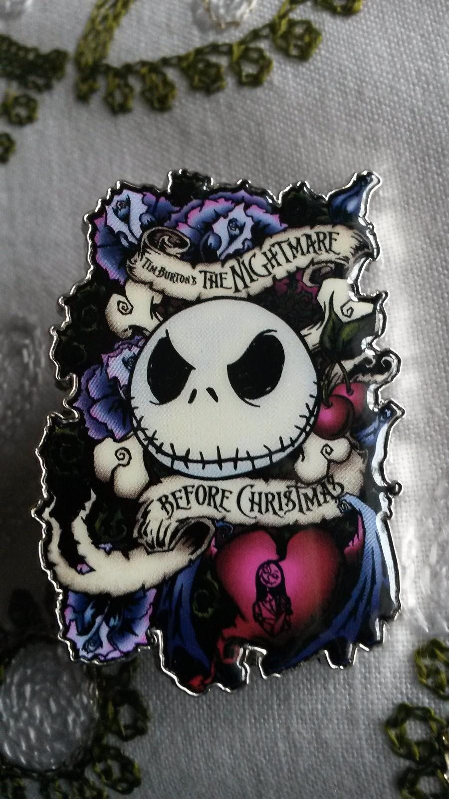 Tim Burton's The Nightmare Before Christmas Jack Sally Disney Dlrp Dlp 2012 pin