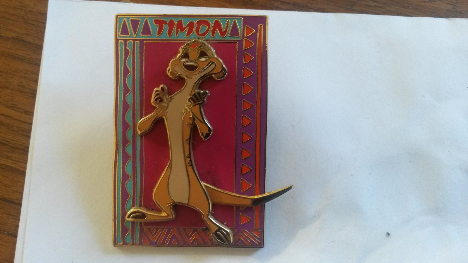 Timon Lion King (Simba) Disney Land Paris Dlp Dlrp 2003 Slide Move 3D pin