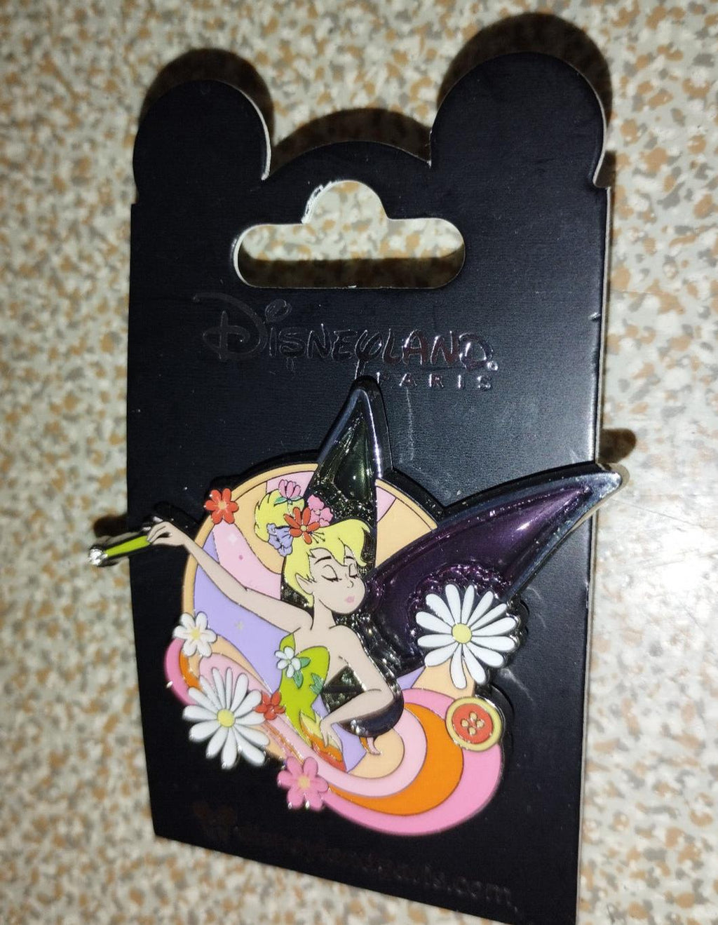 Tinkerbell Holding a Jeweled Wand Iridescent Wings Disney L Paris Dlp 2024 Pin