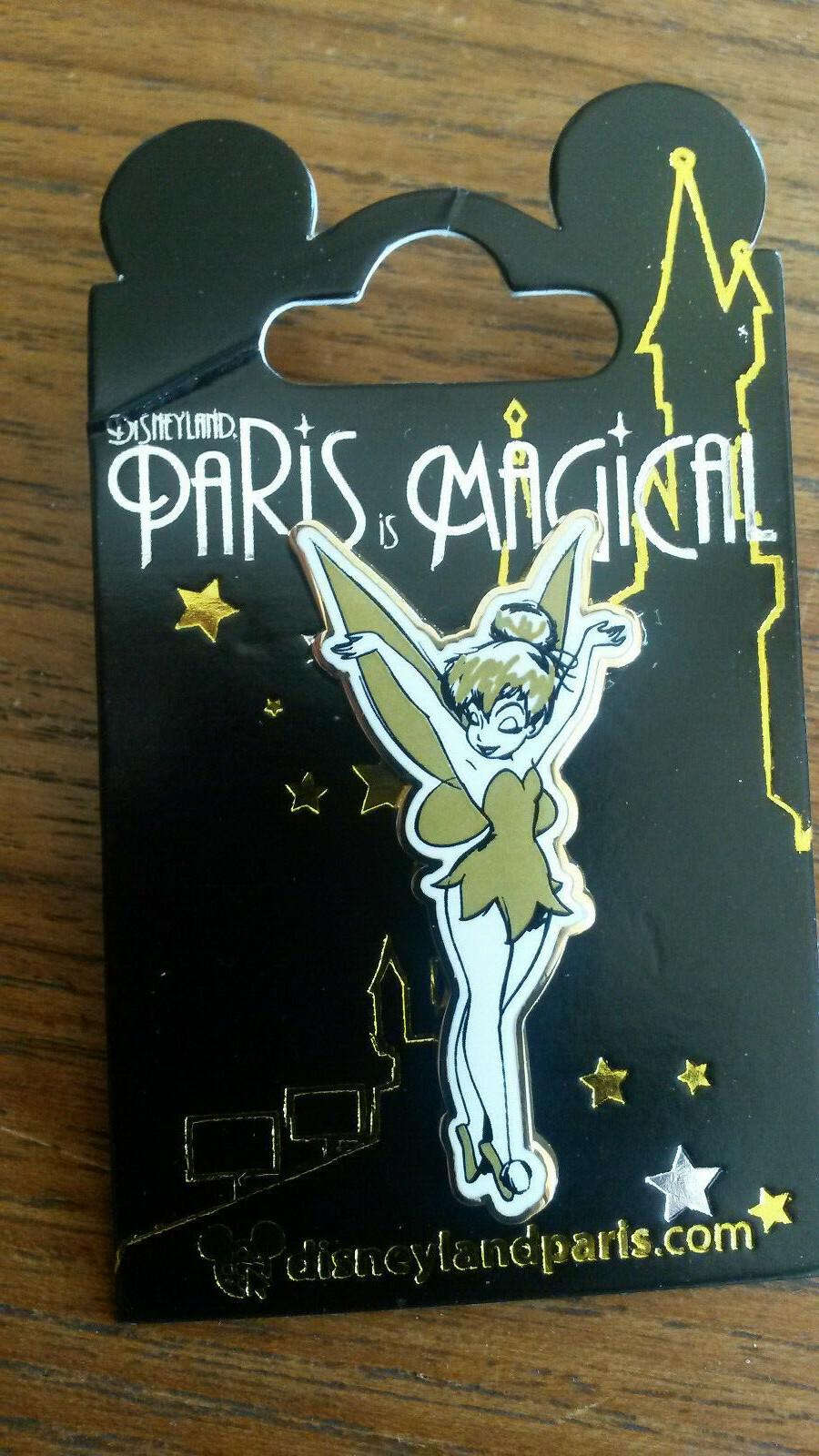 Tinkerbell in Gold Paris is Magical Disney Land Paris Dlrp Dlp January 2019 pin