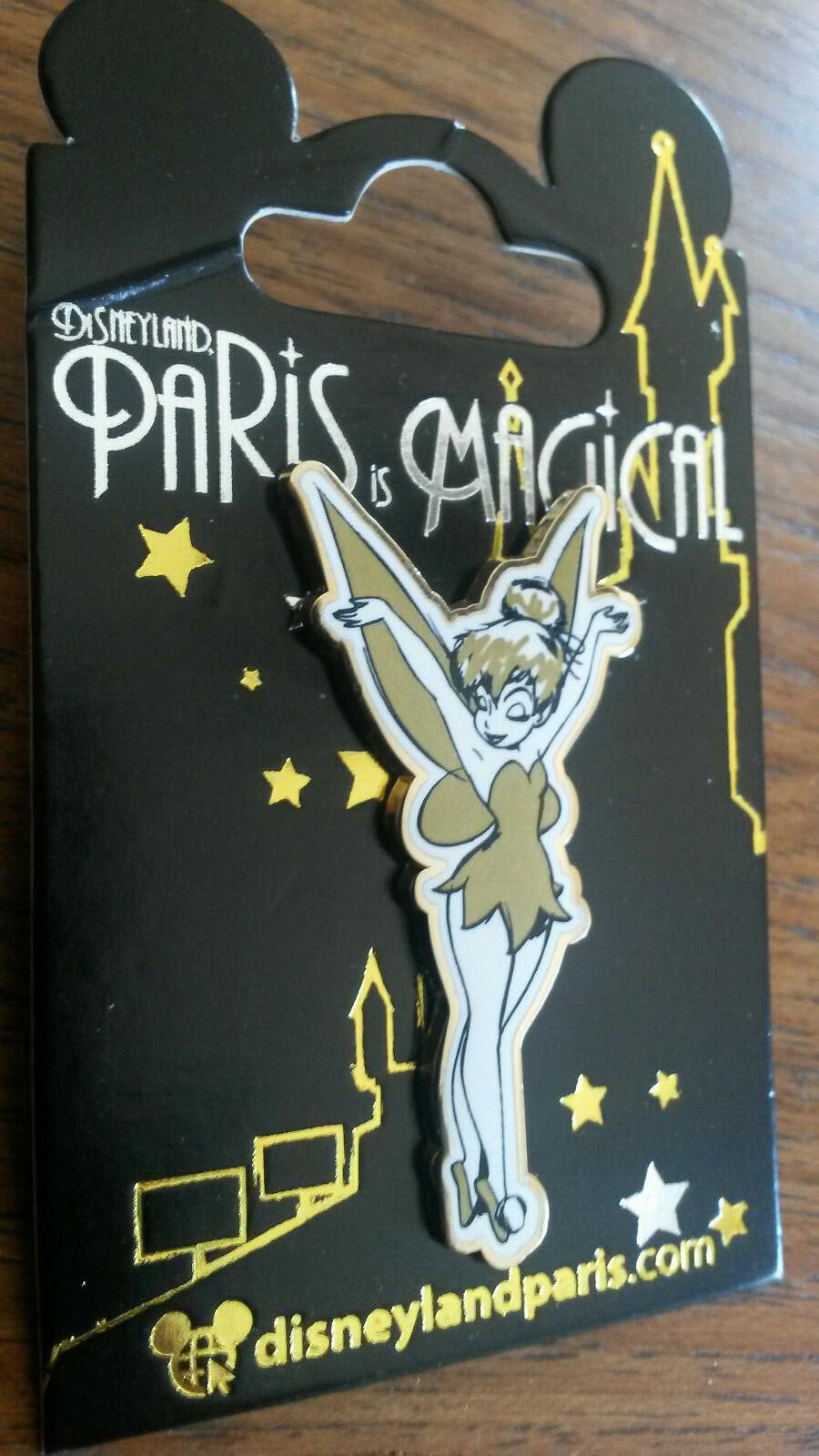 Tinkerbell in Gold Paris is Magical Disney Land Paris Dlrp Dlp January 2019 pin
