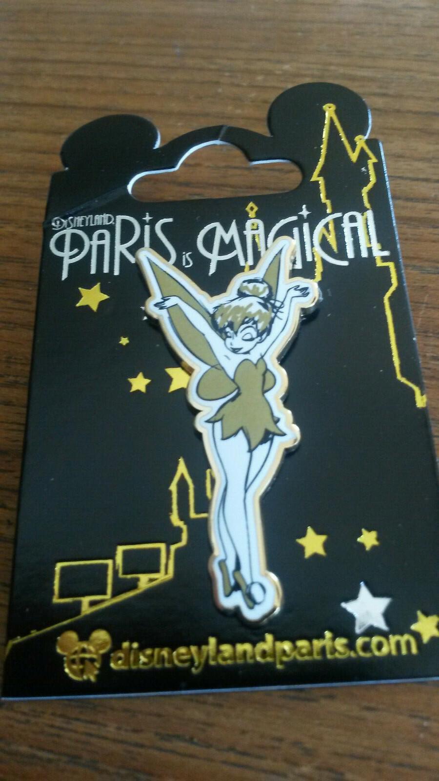 Tinkerbell in Gold Paris is Magical Disney Land Paris Dlrp Dlp January 2019 pin