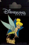Tinkerbell in Star Disney Land Paris Dlrp Dlp Glitter Dangle 2010 pin
