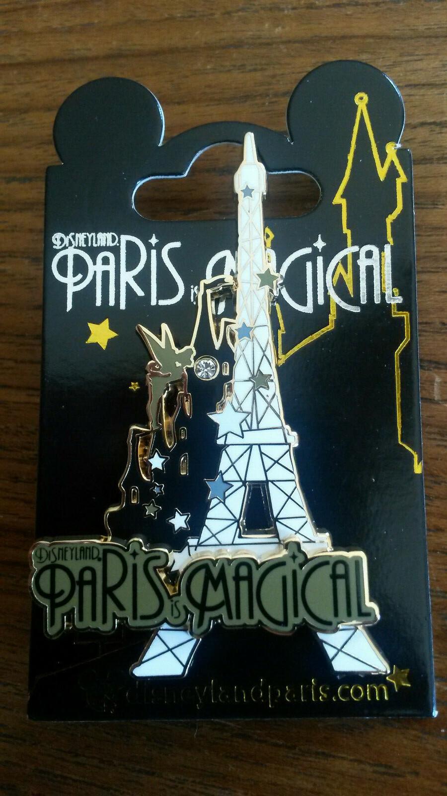 Tinkerbell Paris is Magical Eiffel Tower Gem Disney Land Paris Dlrp Dlp 2019 pin