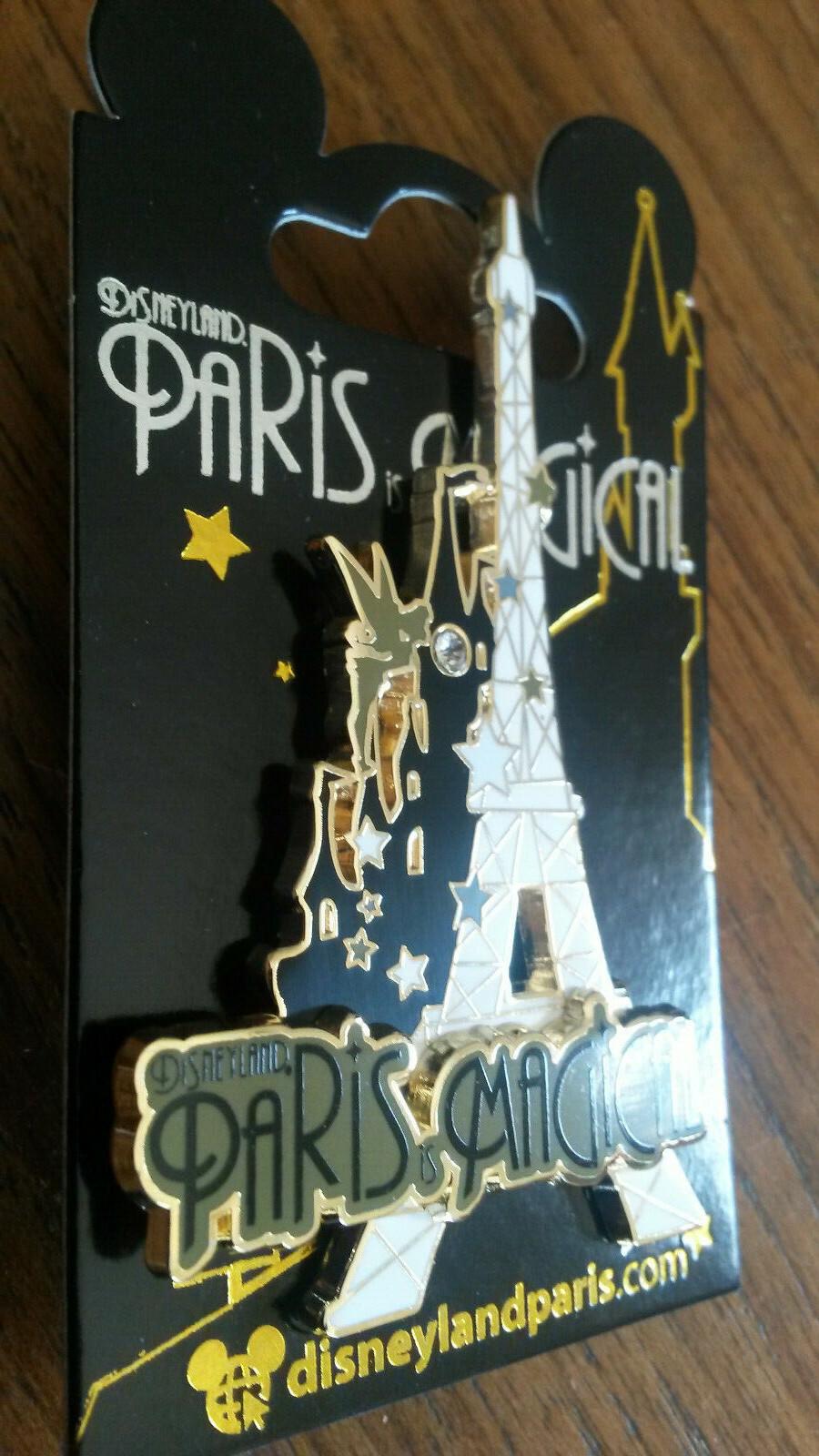 Tinkerbell Paris is Magical Eiffel Tower Gem Disney Land Paris Dlrp Dlp 2019 pin