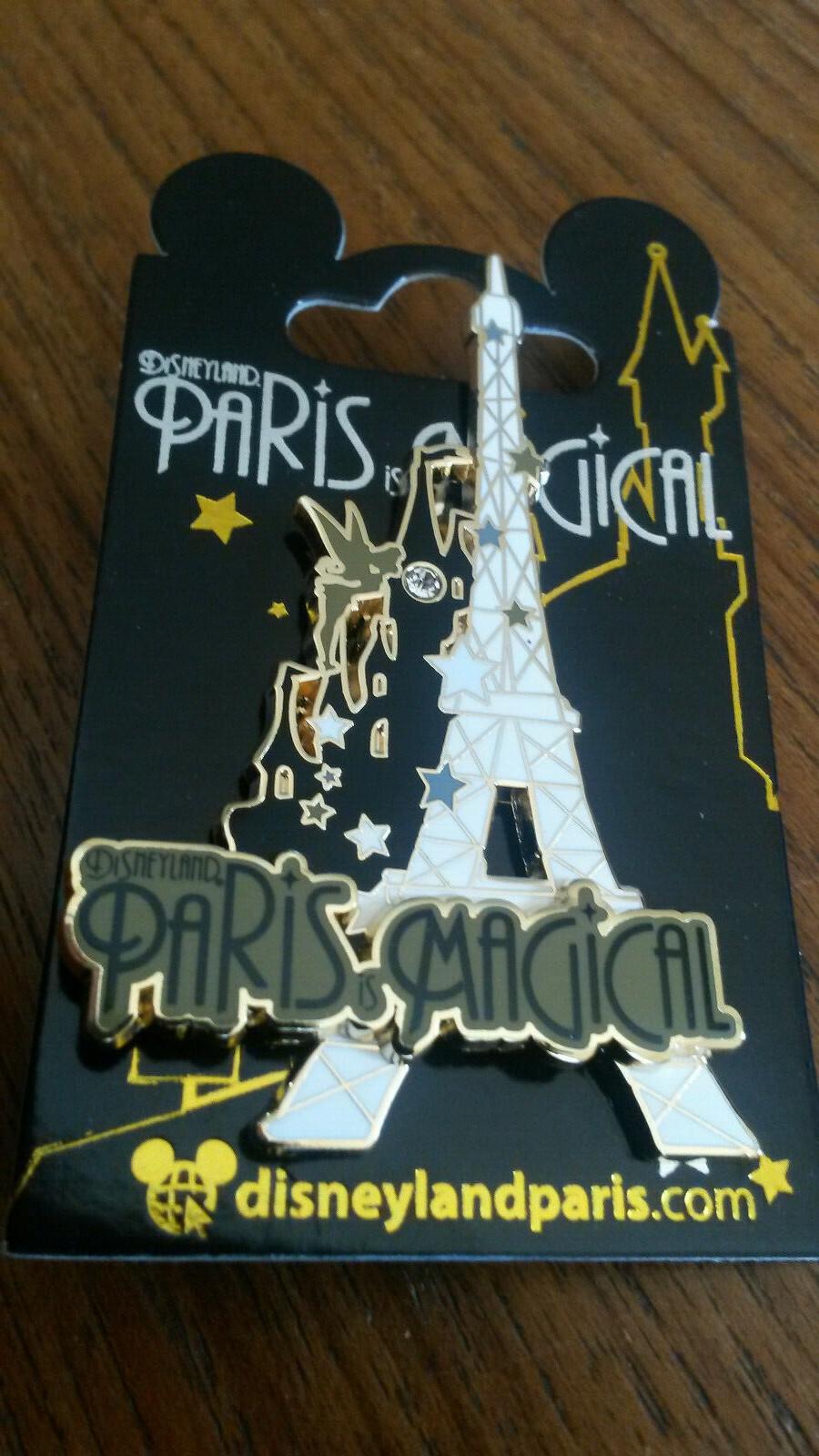 Tinkerbell Paris is Magical Eiffel Tower Gem Disney Land Paris Dlrp Dlp 2019 pin