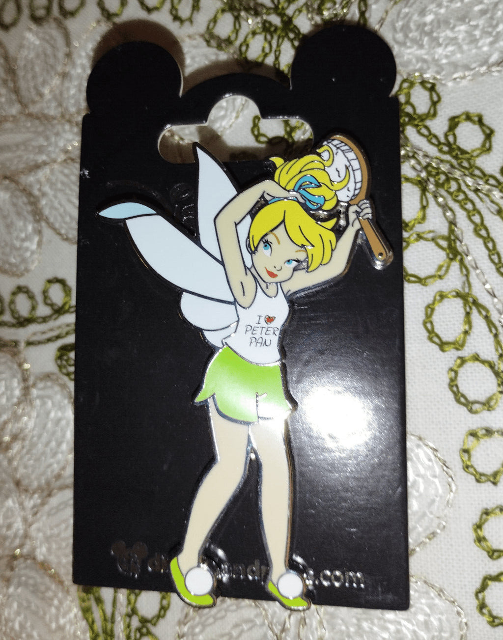 Tinkerbell Waking Up Series I Love Peter Pan T-Shirt Disney L Paris Dlp 2024 Pin
