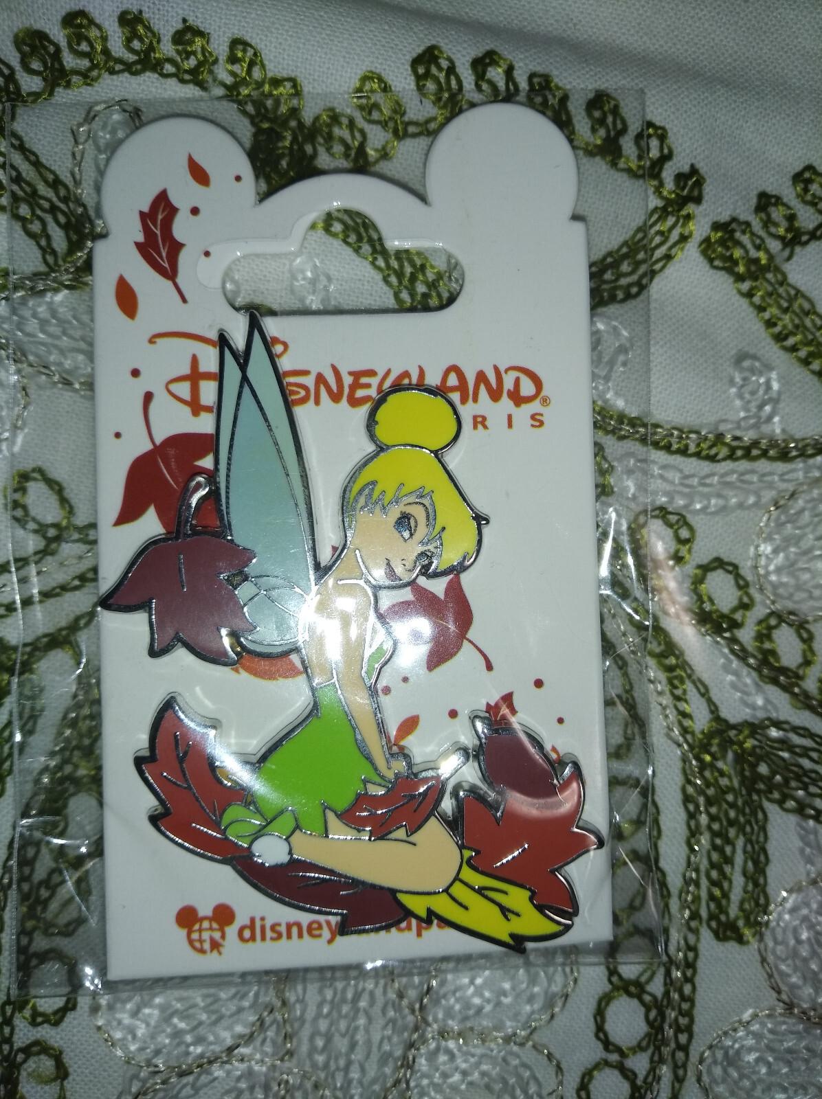 Tinkerbell Winter Leaves Leaf Series Disney Land Paris DLP Nov 2022 Pin